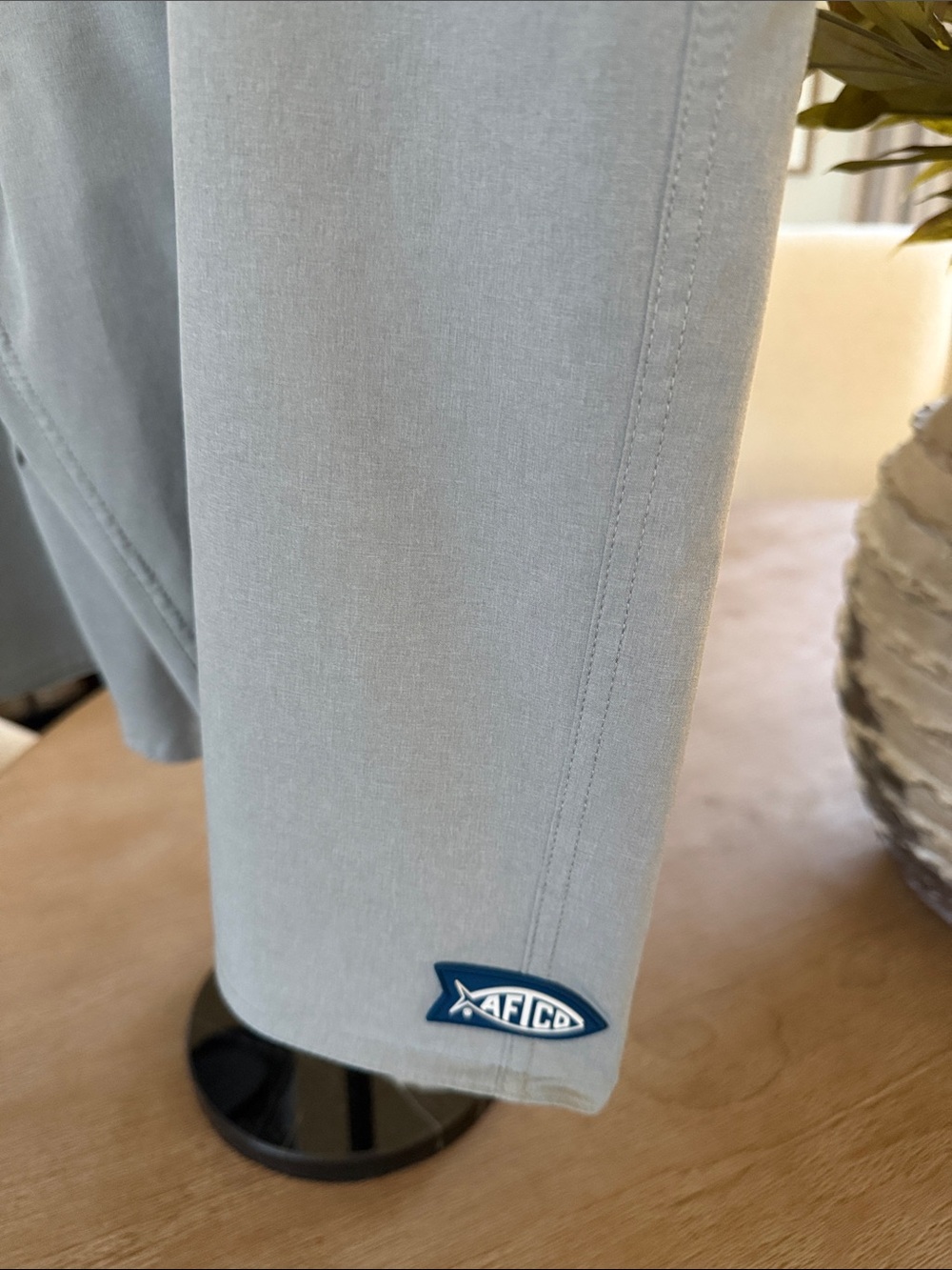 Light Gray Men's Board Shorts - Picture 2 of 6